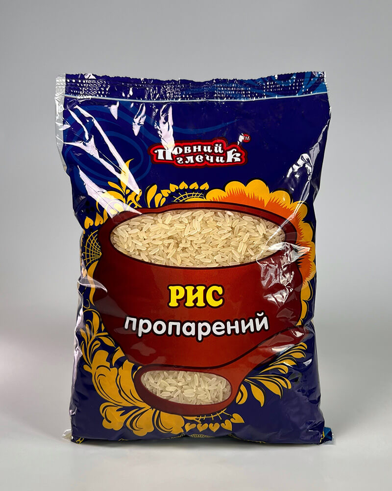 Рис пропарений